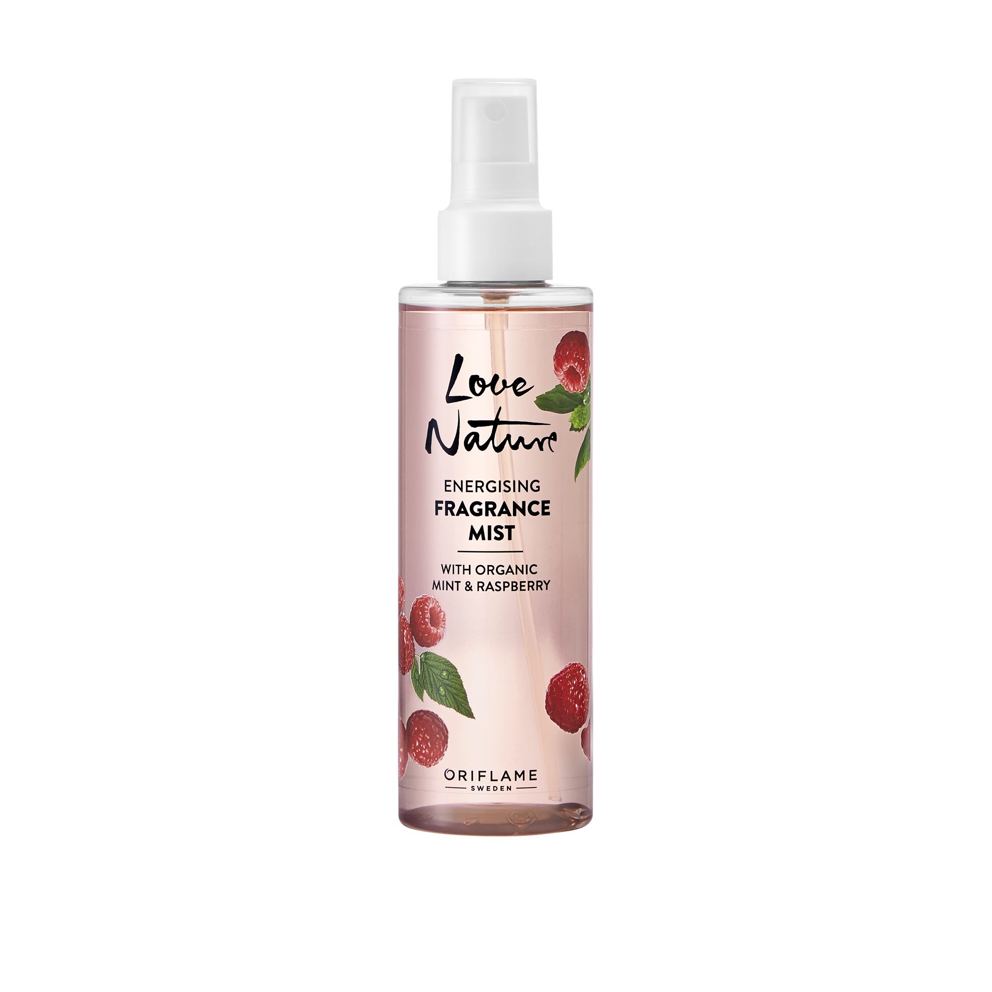 Energising Fragrance Mist with Organic Mint & Raspberry