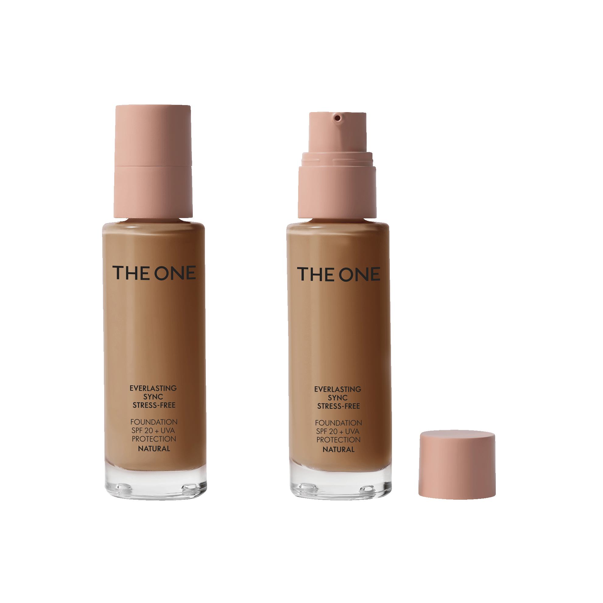 Everlasting Sync Stress-Free Foundation SPF 20 + UVA protection Natural