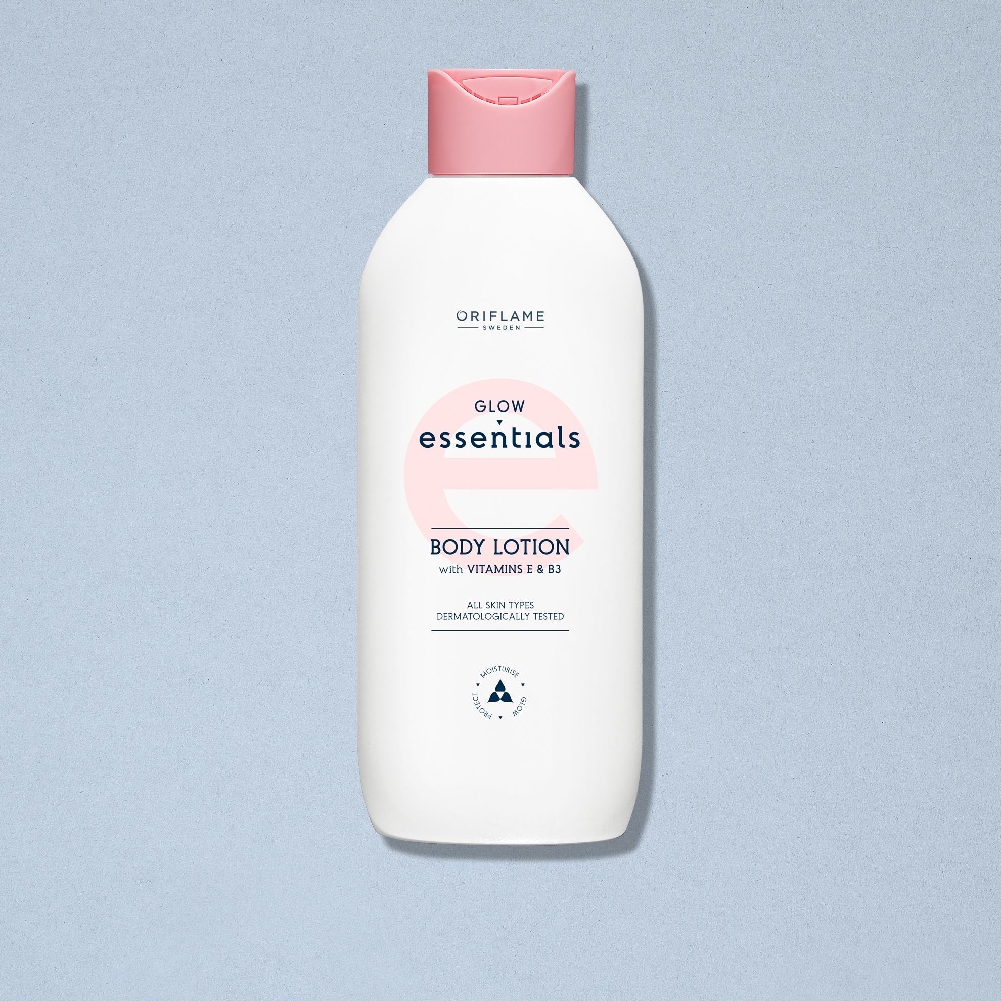 Glow Essentials Body Lotion with Vitamins E & B3