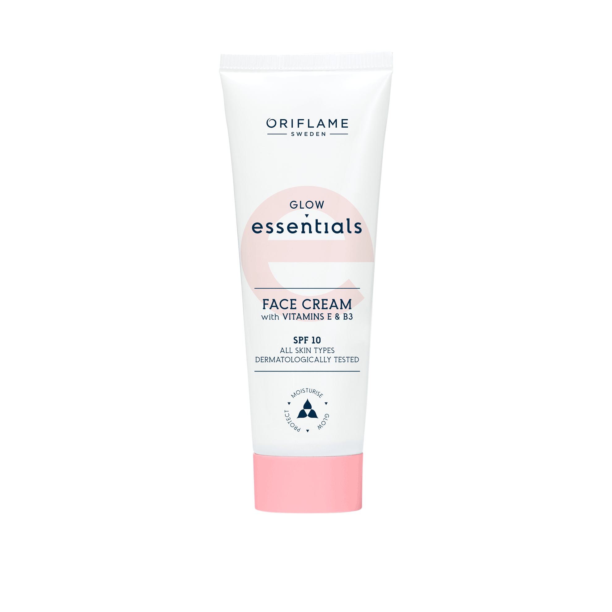 Glow Essentials Face Cream with Vitamins E & B3 SPF 10