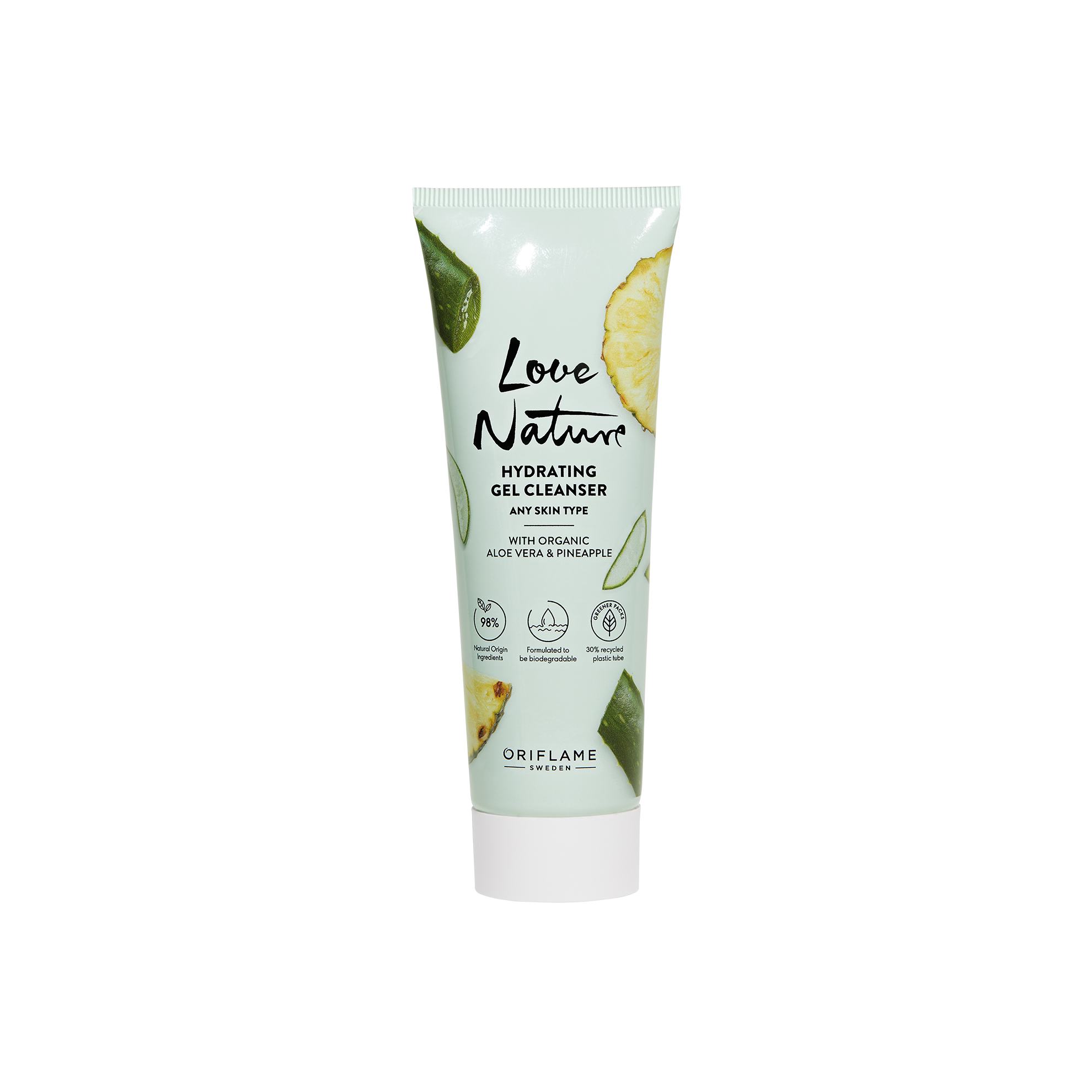 Hydrating Gel Cleanser with Organic Aloe Vera & Pineapple