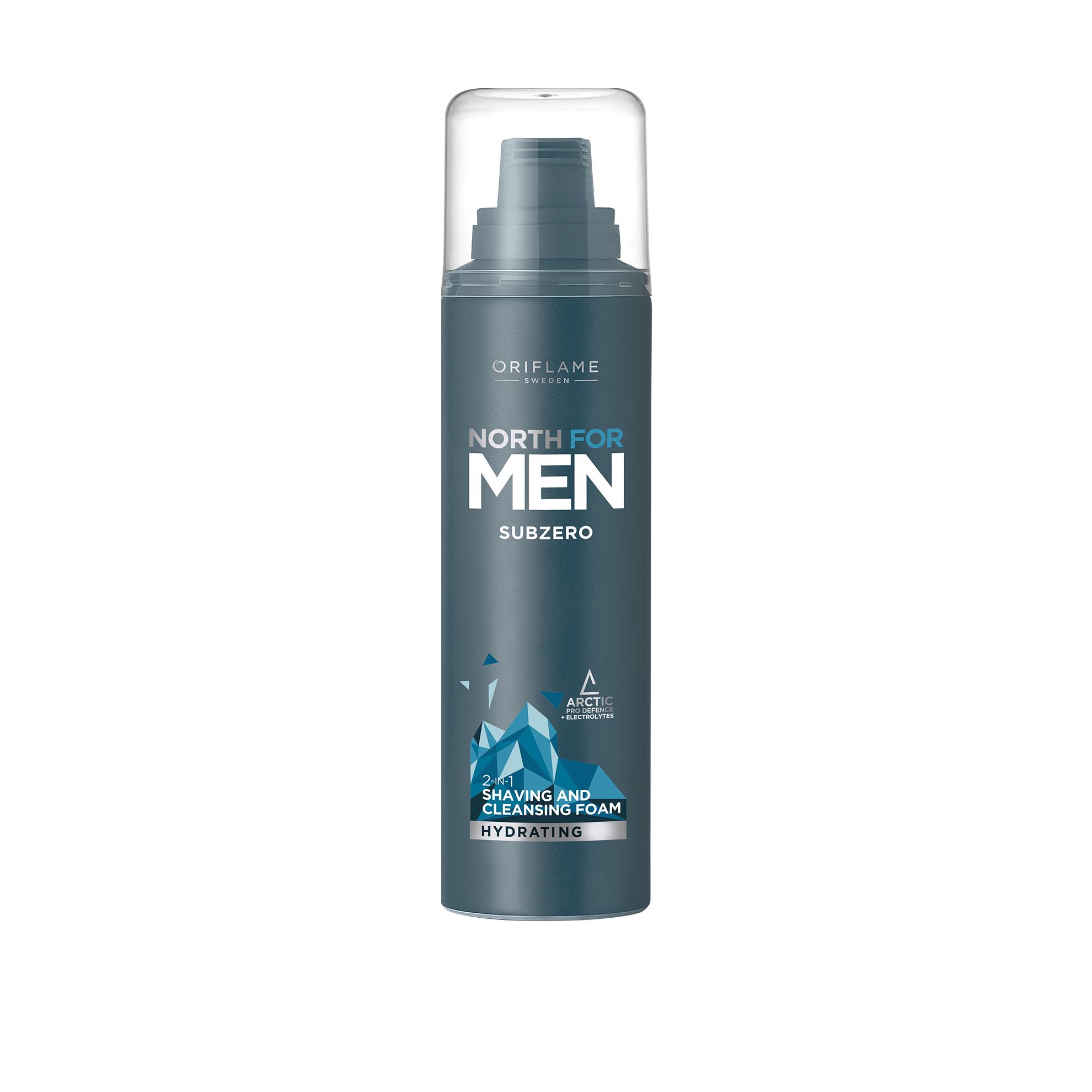 Subzero 2-in-1 Shaving and Cleansing Foam