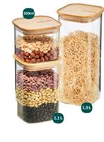 Bamboo canister Set