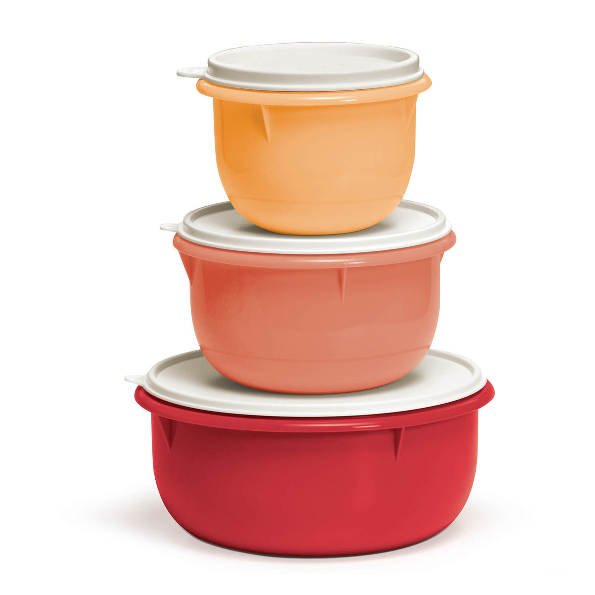 3-pc Multipurpose Mixing Bowl Set for Food Prep and Storage