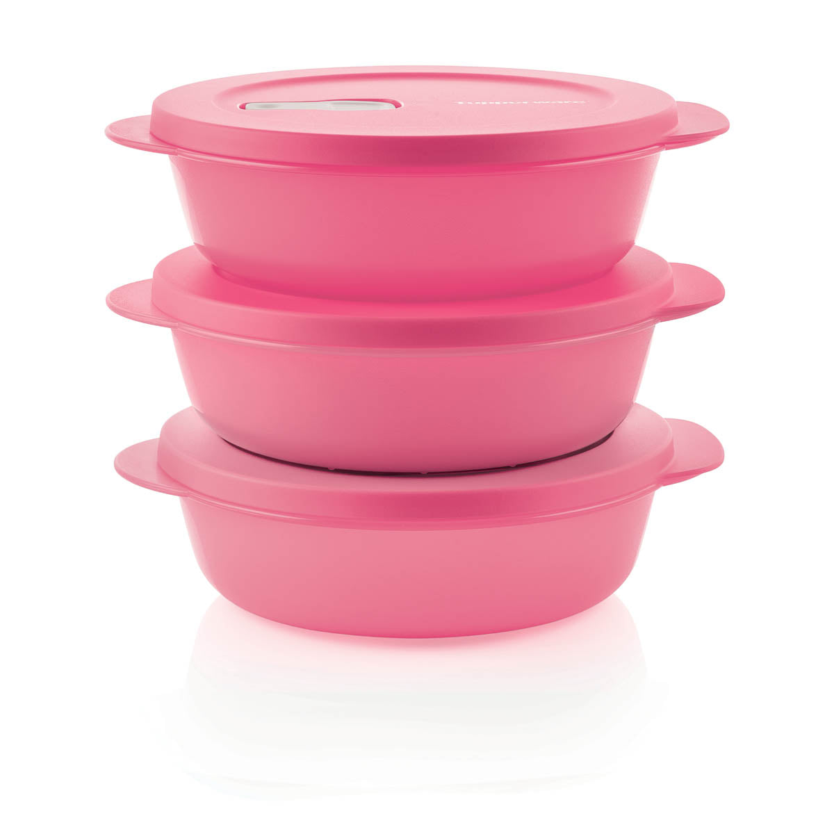Plus Round | Set of 3 | Microwave-Safe Containers