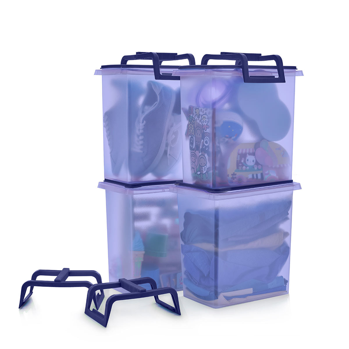 Container | Set of 4, Detachable Handles