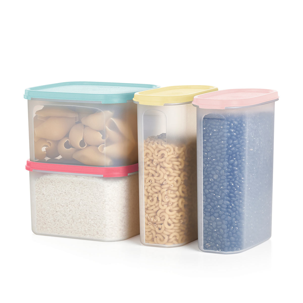 | 4-Piece Set | Oval 4 & Square 2 Containers