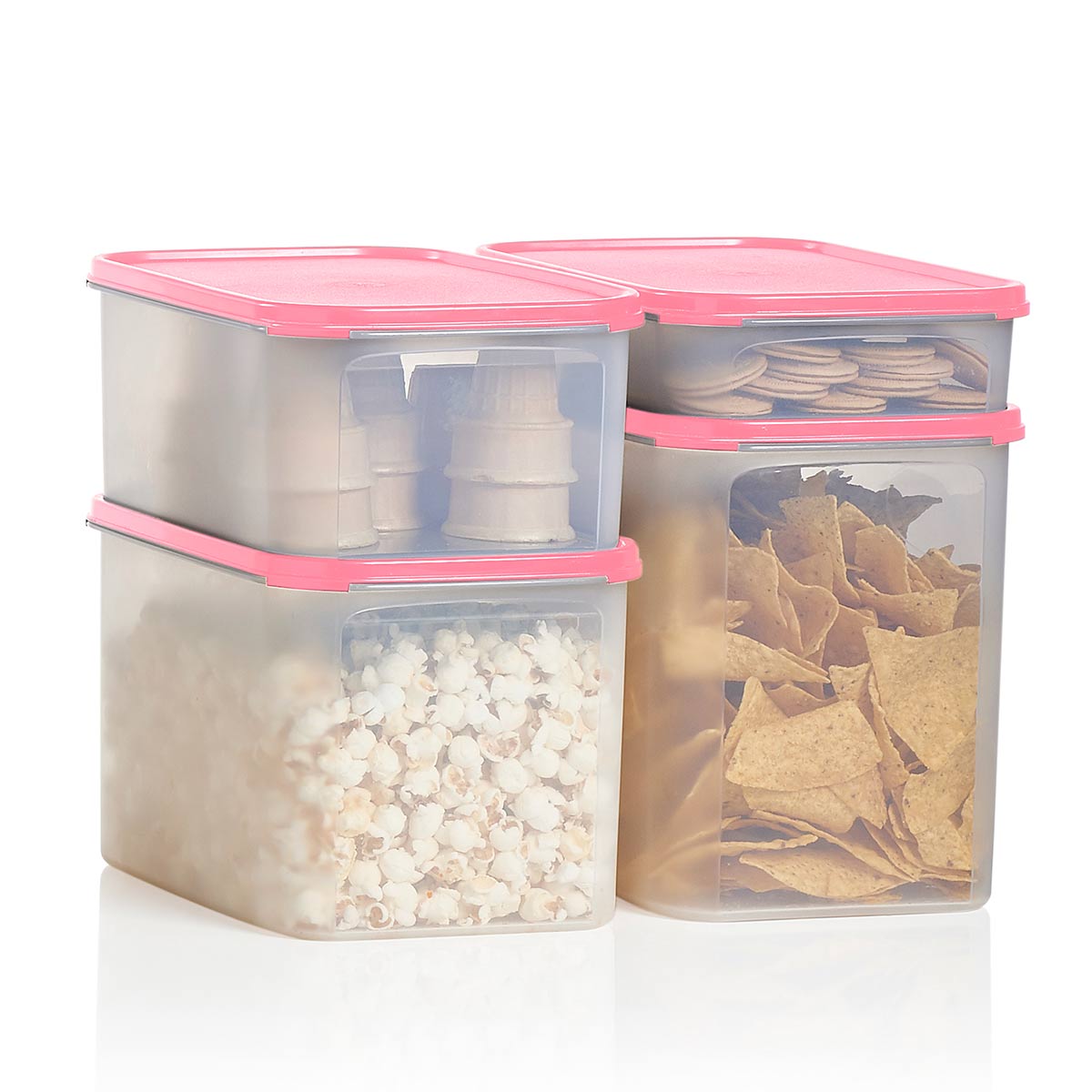 4-Piece Set | Rectangular | Food Storage