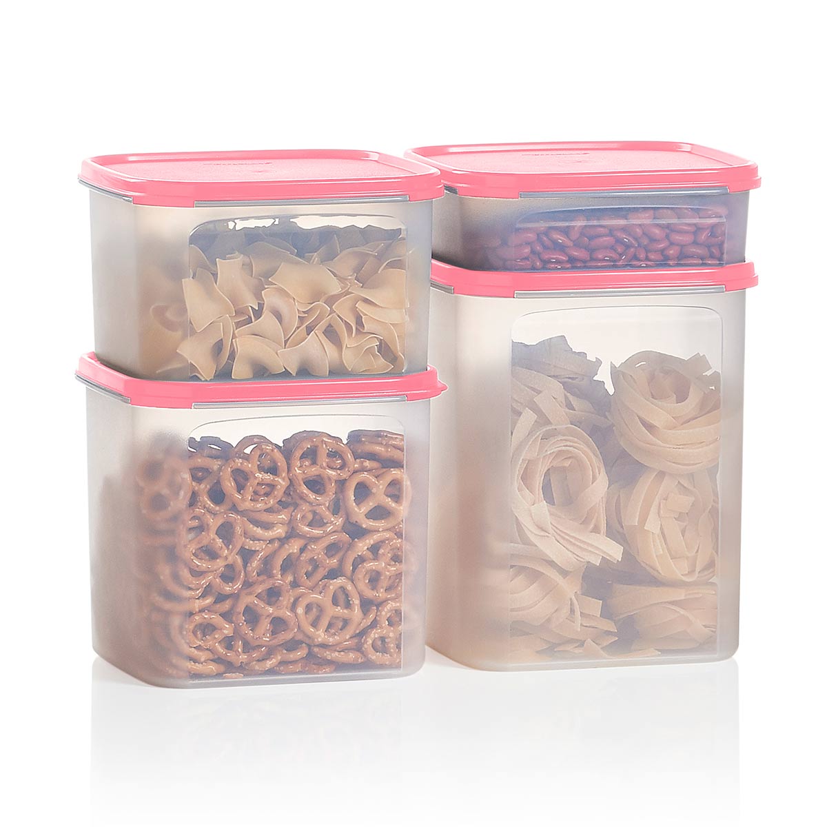 4-Piece Set | Square | Food Storage Containers