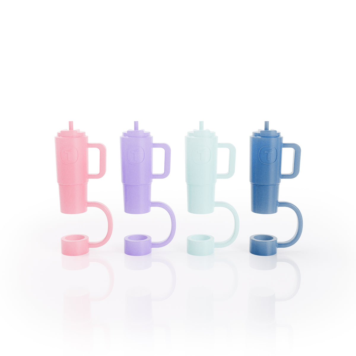 Silicone Straw Toppers for big T Tumbler | Set of 4