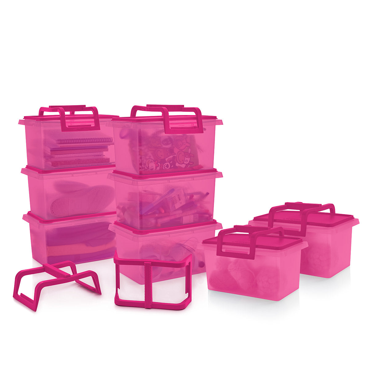 Container | Set of 8, Detachable Handle